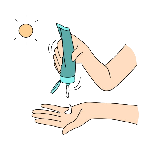Apply gel icon