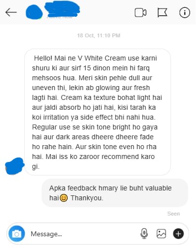 V-white review insta