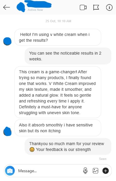 VWhite review insta 2