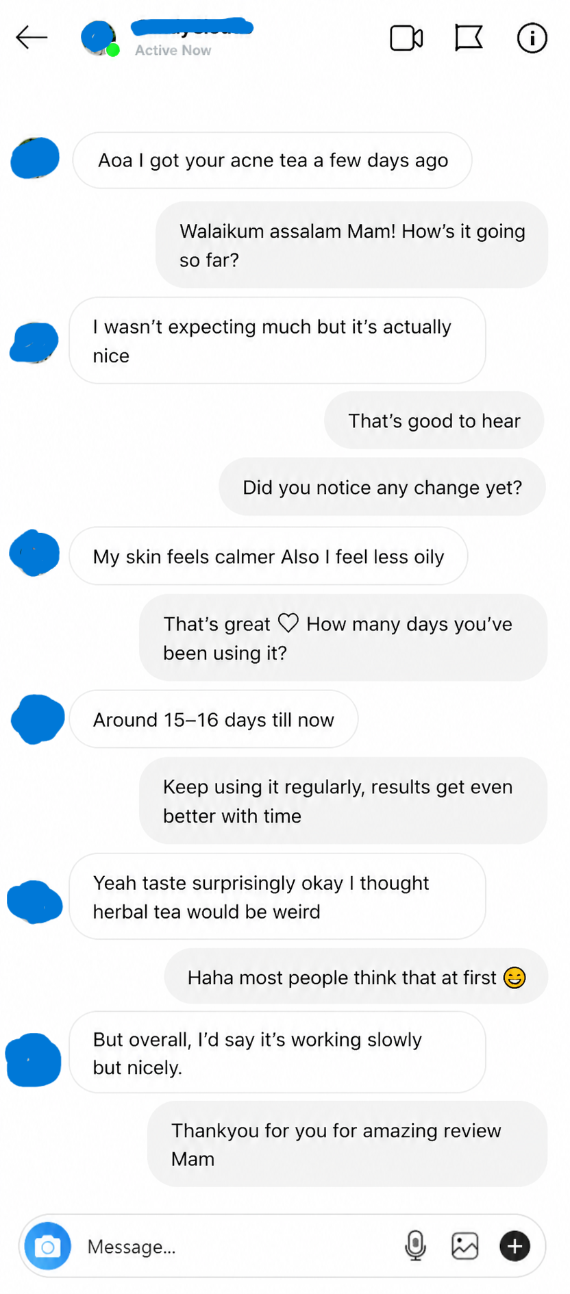 Acne Tea review