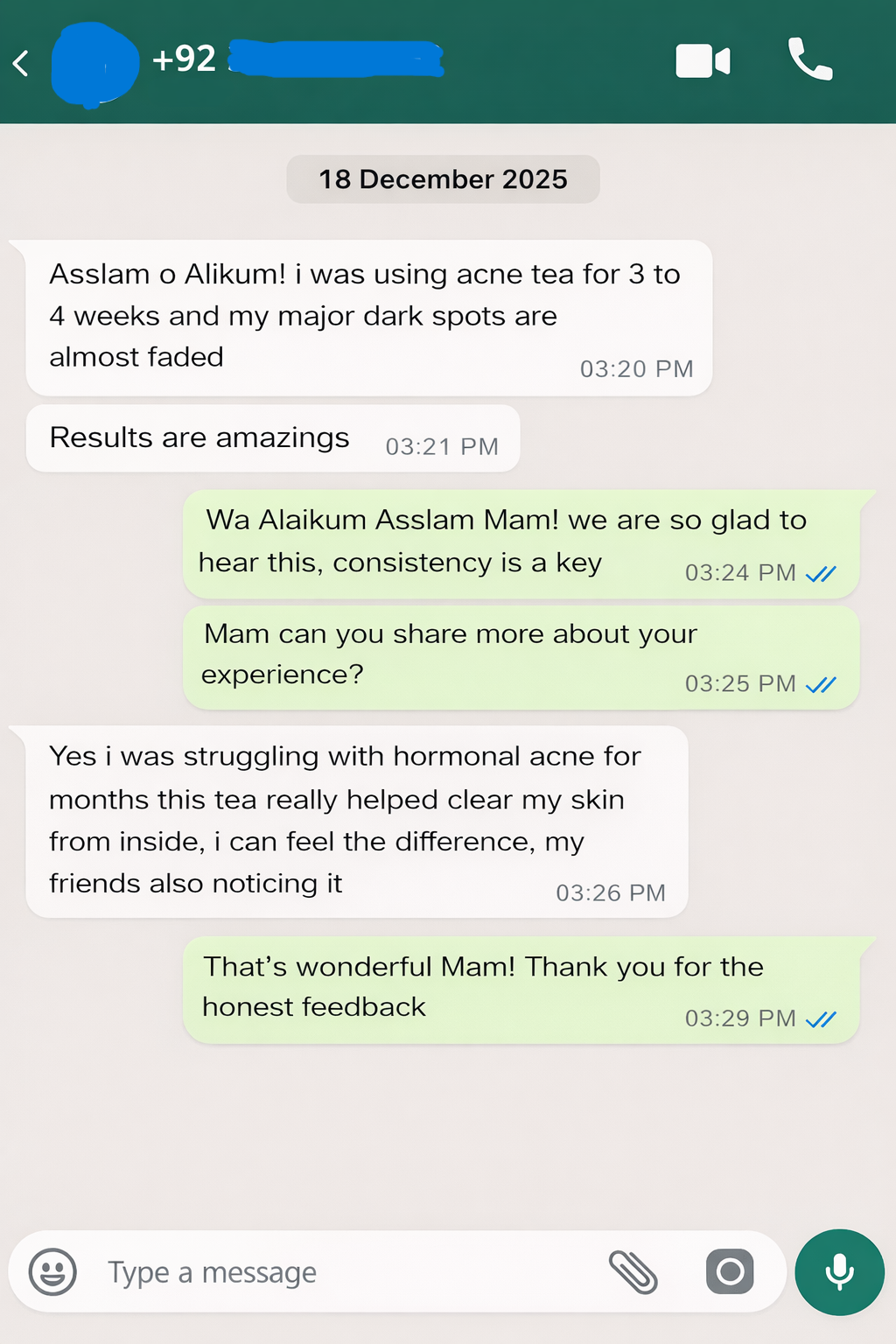 Acne tea review whatsapp 54