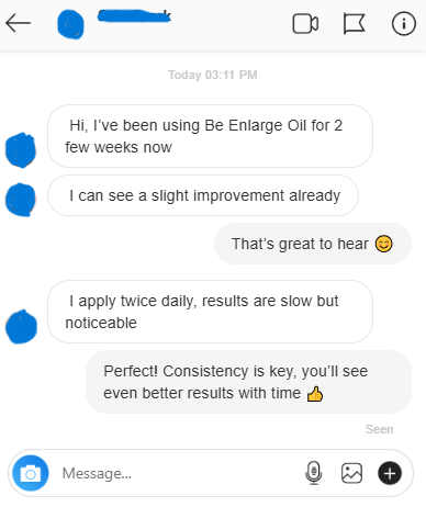 Be Enlarge Oil Review