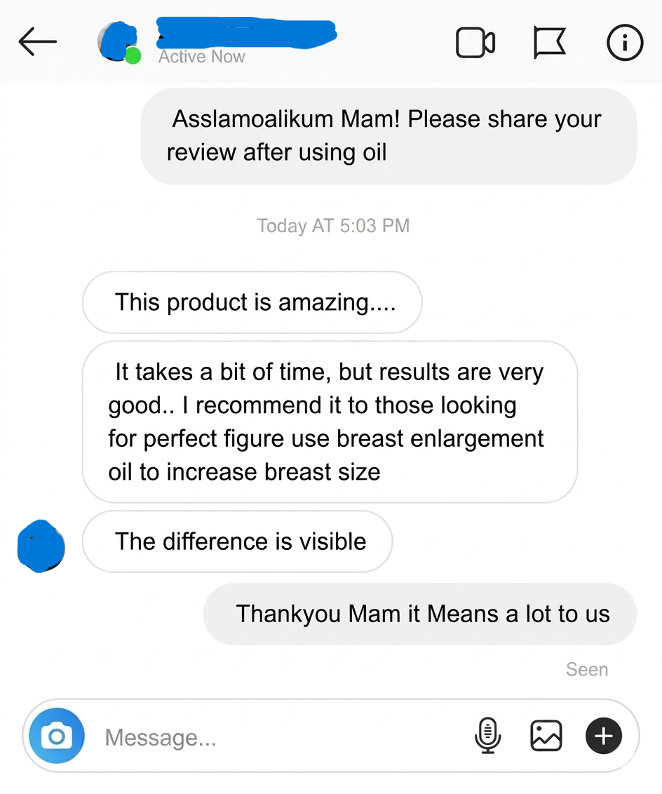 Be enlarge oil review instagram