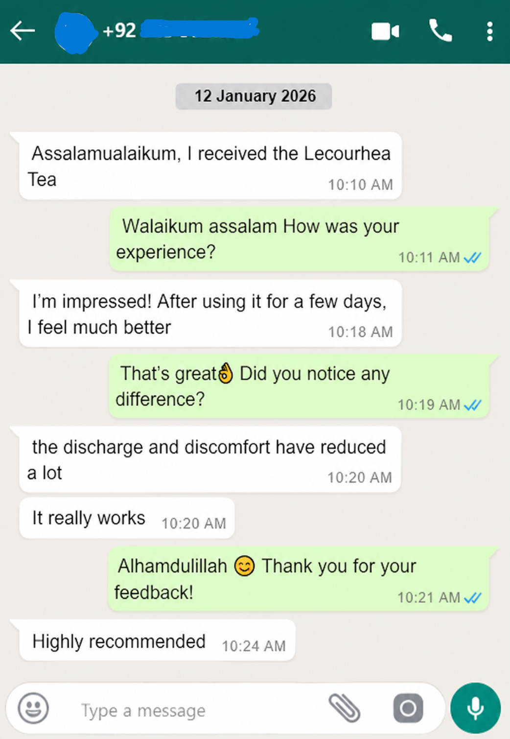 Lecurihea tea review