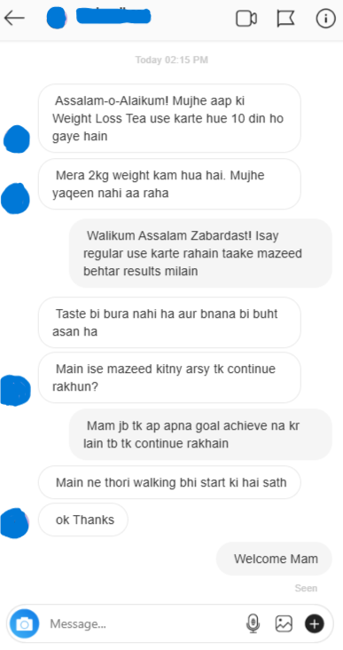 weight loss tea Review