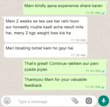 weight loss tea review