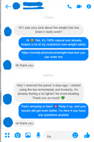 weight loss tea review facebook 1