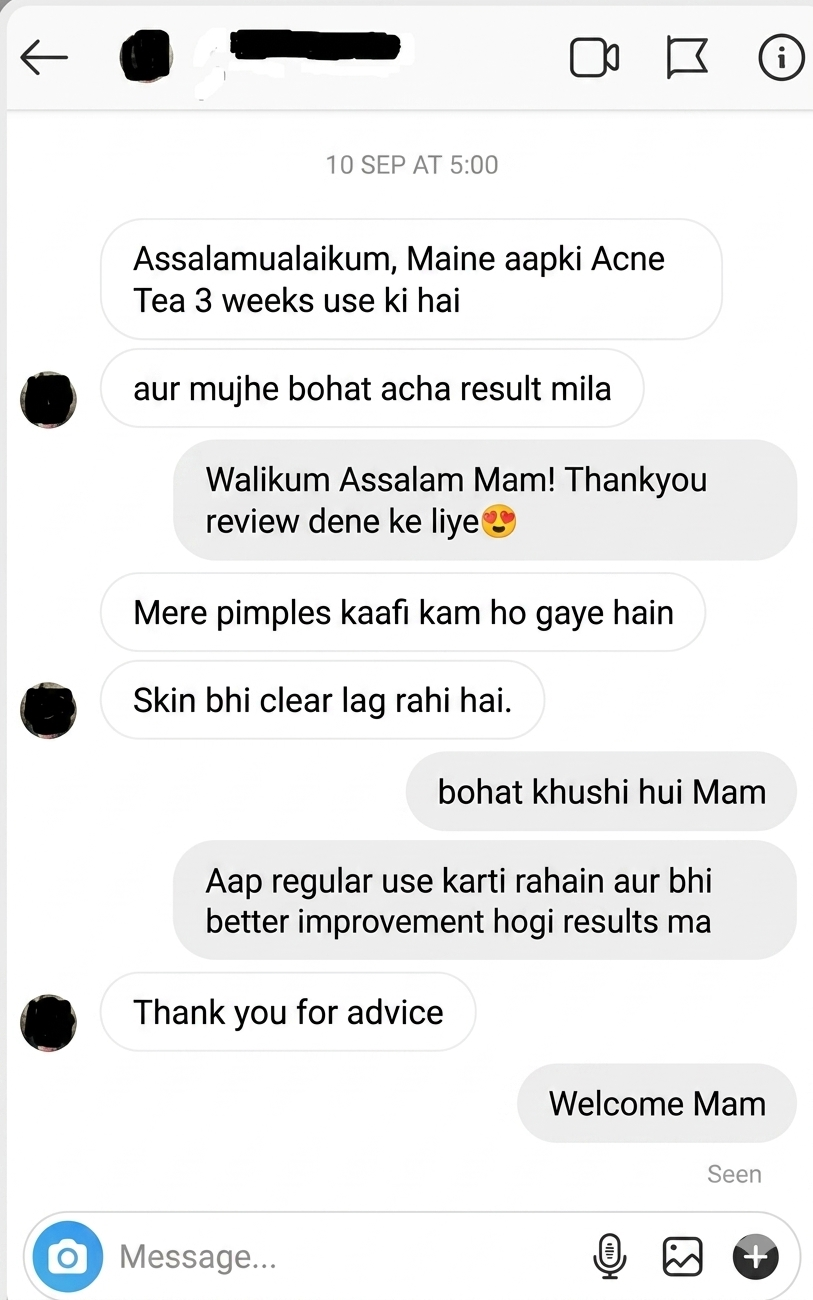 Acne tea review