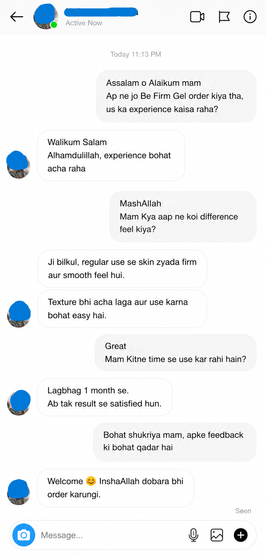 Be Firm Gel Review