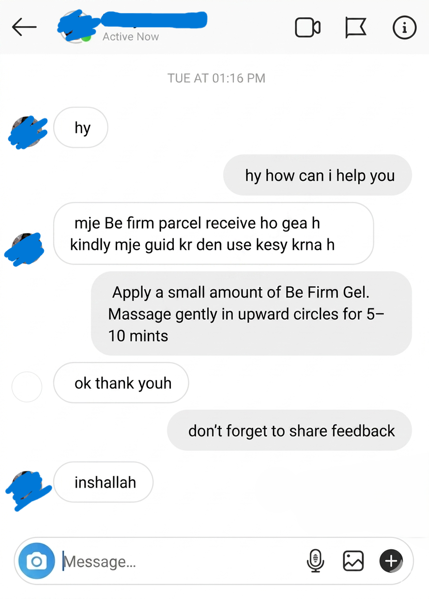 Be Firm Gel Review