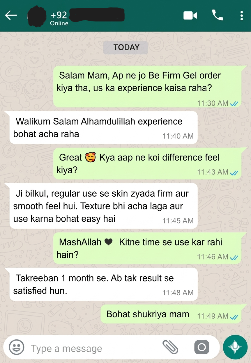 Be Firm Gel review