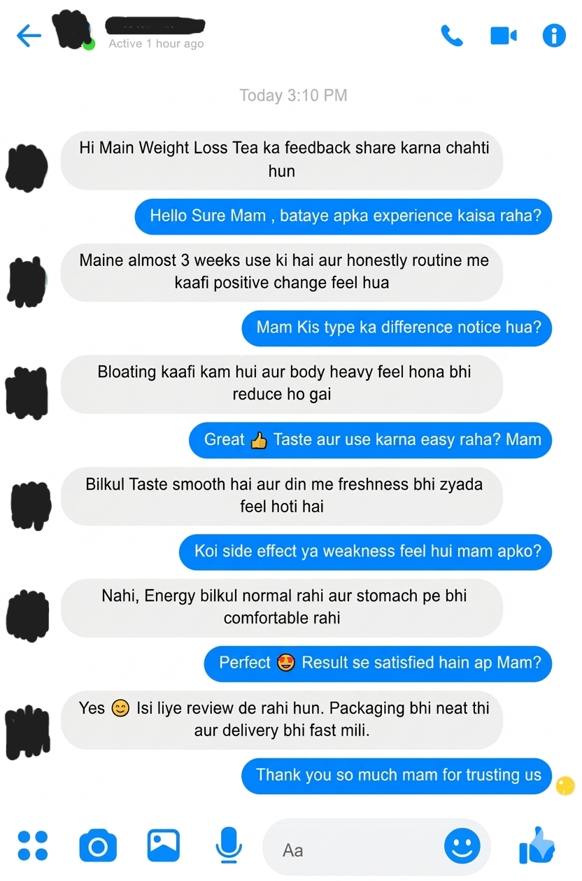weight loss tea review facebook