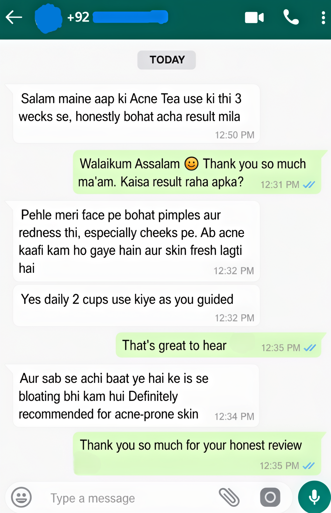 Acne tea result (3)