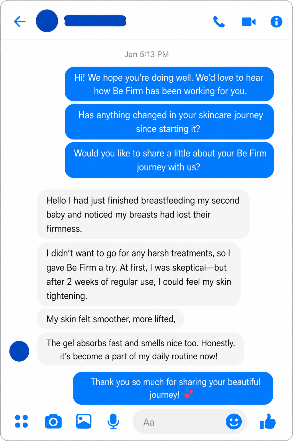 Be Firm gel review 29