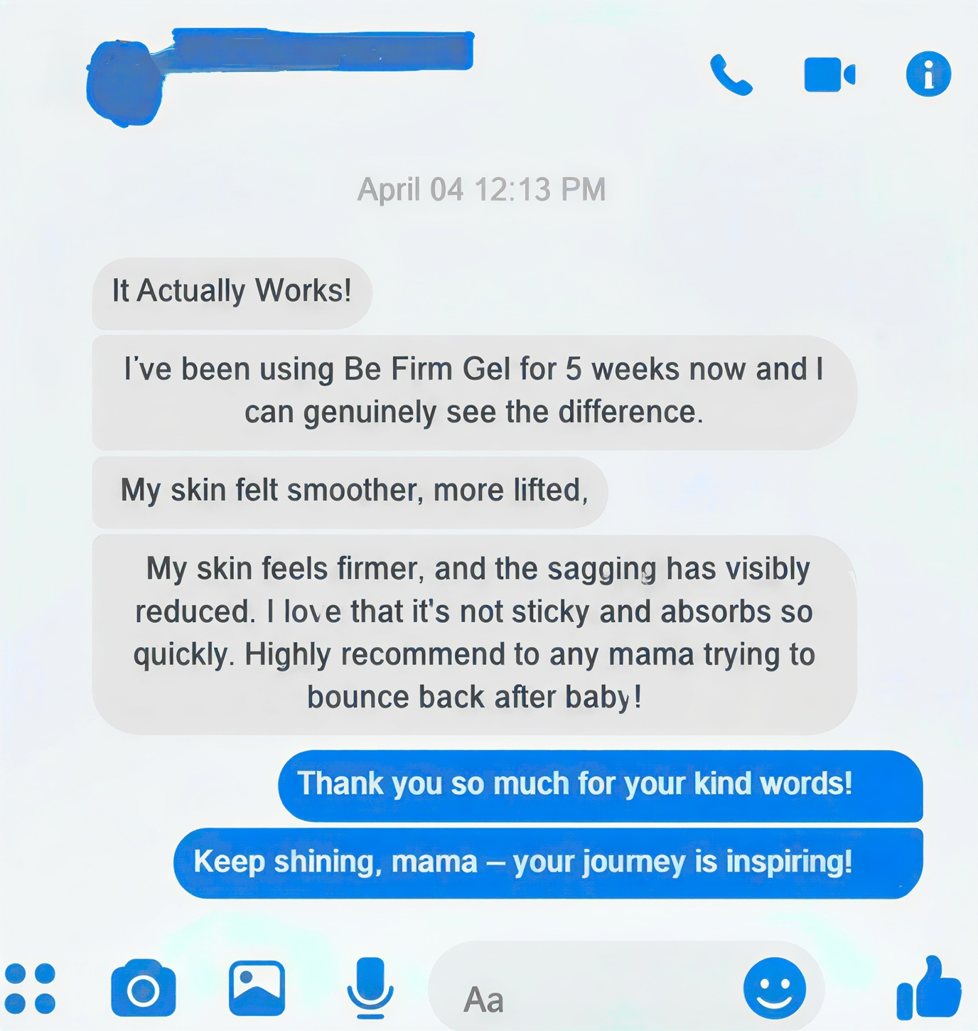 be firm gel review 35